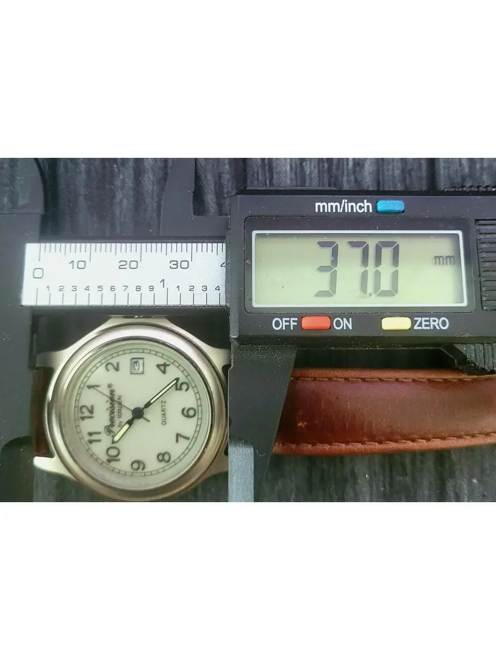 Very Rare Condition Gruen Glow‎ Dial Mens Field Flieger Watch